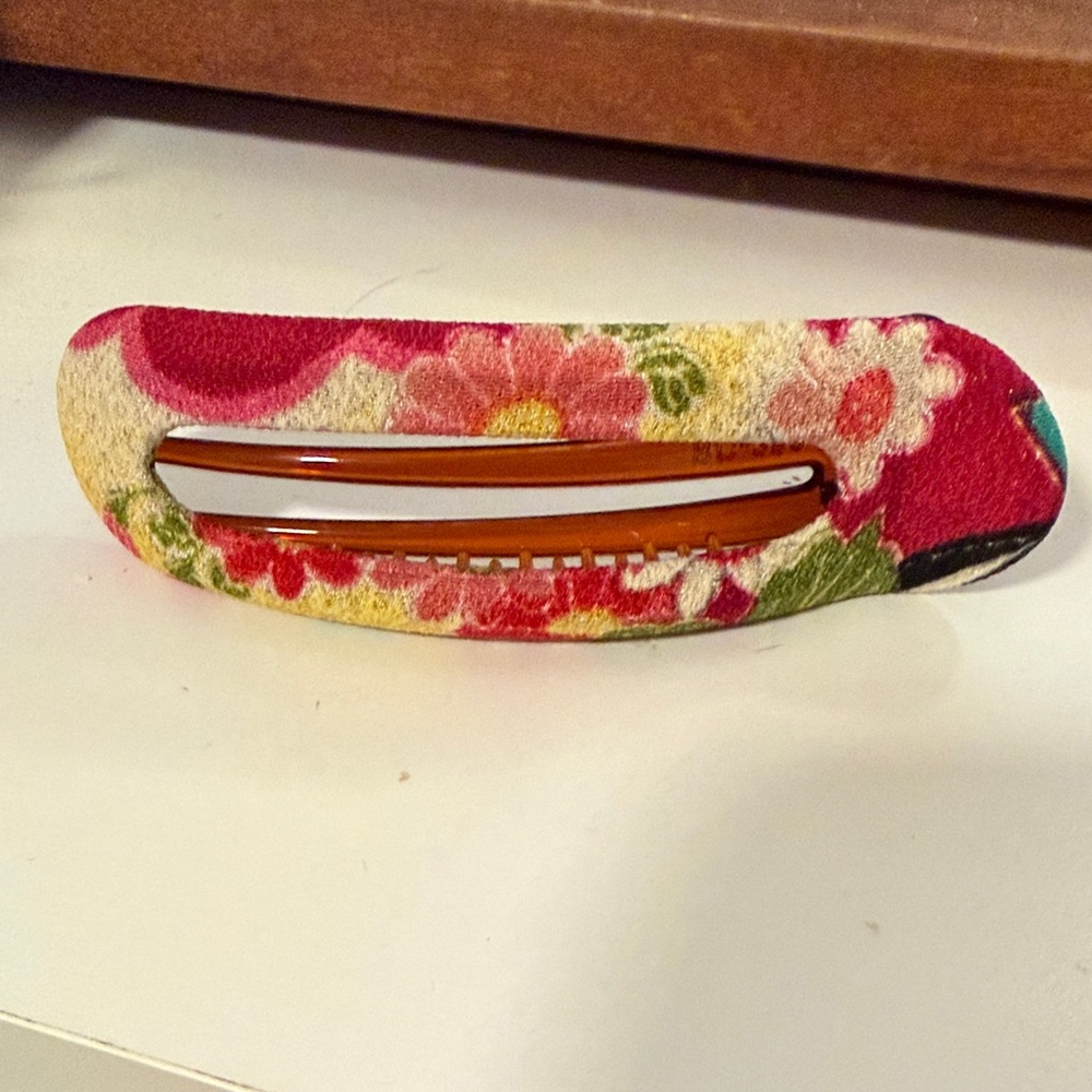 Floral Hair Clip - Multicolor